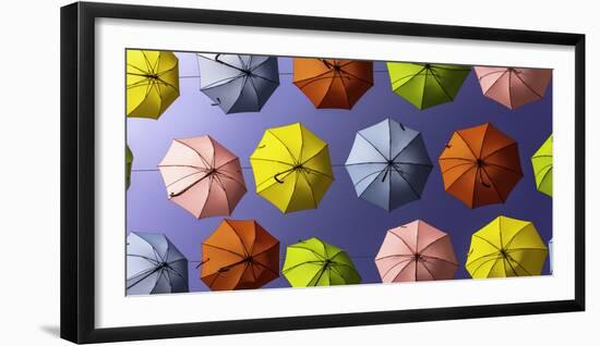 Israel Umbrellas-Art Wolfe-Framed Photographic Print