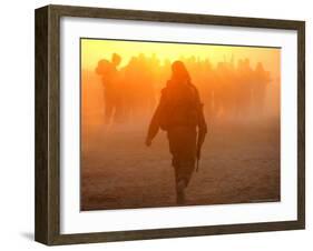 Israel Women Soldiers, Ein Yahav, Israel-Oded Balilty-Framed Photographic Print