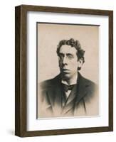 'Israel Zangwill', (1864-1926). British humorist and writer, 1894-1907-Israel Zangwill-Framed Photographic Print