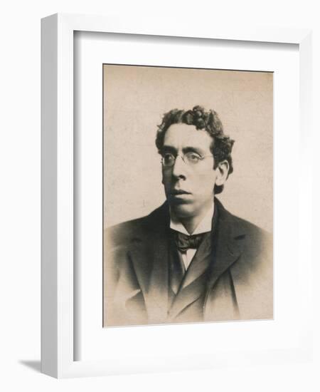 'Israel Zangwill', (1864-1926). British humorist and writer, 1894-1907-Israel Zangwill-Framed Photographic Print