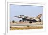 Israeli Air Force F-16I Sufa Landing at Hatzerim Airbase, Israel-Stocktrek Images-Framed Photographic Print