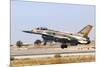 Israeli Air Force F-16I Sufa Landing at Hatzerim Airbase, Israel-Stocktrek Images-Mounted Photographic Print