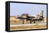 Israeli Air Force Ta-4 Ayit Taken before Take-Off at Hatzerim Airbase, Israel-Stocktrek Images-Framed Stretched Canvas