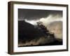 Israeli Army Vehicles Manoeuver During a Military Training Exercise in the Golan Heights-null-Framed Photographic Print