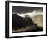 Israeli Army Vehicles Manoeuver During a Military Training Exercise in the Golan Heights-null-Framed Photographic Print