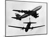 Israeli El Al Boeing 747 and a Propeller HS 748 Nearly Miss One Another, June 1948-null-Mounted Photographic Print