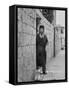 Israeli Man Delivering Milk-Paul Schutzer-Framed Stretched Canvas