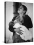 Israeli Mother Breast Feeding Her Baby-Paul Schutzer-Stretched Canvas