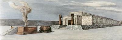 Reconstruction of Solomon's Temple-Israeli School-Framed Giclee Print