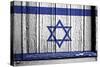 Israelie Flag-budastock-Stretched Canvas