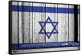 Israelie Flag-budastock-Framed Stretched Canvas