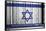 Israelie Flag-budastock-Framed Stretched Canvas