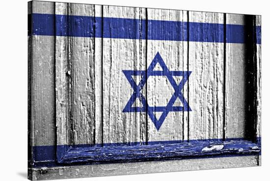 Israelie Flag-budastock-Stretched Canvas