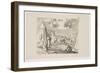 Israelites Gathering Manna-Claude Mellan-Framed Giclee Print