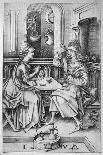 High Priest Refusing Joachim's Offering, C. 1490-1500-Israhel van Meckenem the younger-Giclee Print