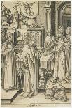 High Priest Refusing Joachim's Offering, C. 1490-1500-Israhel van Meckenem the younger-Giclee Print