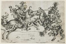The Dance at the Court of Herod, C. 1500-Israhel van Meckenem the younger-Giclee Print