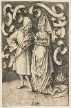 Couple Playing Cards C.1500-Israhel van Meckenem the younger-Giclee Print