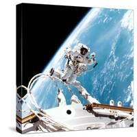 ISS Space Walk-null-Stretched Canvas