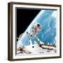 ISS Space Walk-null-Framed Premium Photographic Print