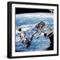 ISS Space Walk-null-Framed Premium Photographic Print