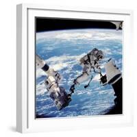 ISS Space Walk-null-Framed Premium Photographic Print