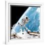 ISS Space Walk-null-Framed Photographic Print