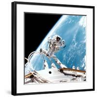 ISS Space Walk-null-Framed Photographic Print