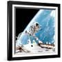 ISS Space Walk-null-Framed Photographic Print