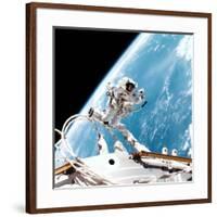 ISS Space Walk-null-Framed Photographic Print