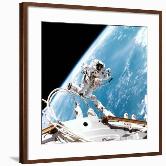 ISS Space Walk-null-Framed Photographic Print