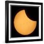 ISS Transit of 2017 Solar Eclipse, Composite Image-null-Framed Photographic Print