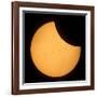 ISS Transit of 2017 Solar Eclipse, Composite Image-null-Framed Photographic Print