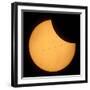 ISS Transit of 2017 Solar Eclipse, Composite Image-null-Framed Premium Photographic Print