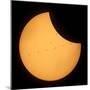ISS Transit of 2017 Solar Eclipse, Composite Image-null-Mounted Premium Photographic Print