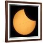 ISS Transit of 2017 Solar Eclipse, Composite Image-null-Framed Photographic Print