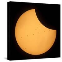 ISS Transit of 2017 Solar Eclipse, Composite Image-null-Stretched Canvas