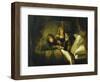 Issac Blessing Jacob, C.1640-Rembrandt van Rijn-Framed Giclee Print