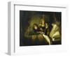 Issac Blessing Jacob, C.1640-Rembrandt van Rijn-Framed Giclee Print