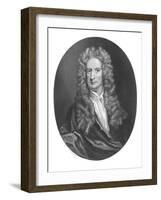 Issac Newton, English Physicist-Middle Temple Library-Framed Photographic Print