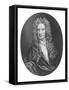 Issac Newton, English Physicist-Middle Temple Library-Framed Stretched Canvas