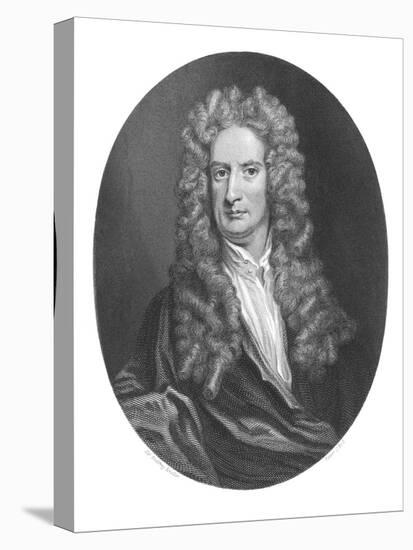 Issac Newton, English Physicist-Middle Temple Library-Stretched Canvas