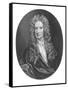 Issac Newton, English Physicist-Middle Temple Library-Framed Stretched Canvas