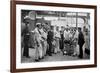 Issuing Rum on Board HMS 'Royal Sovereign, 1896-W Gregory-Framed Giclee Print