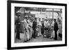 Issuing Rum on Board HMS 'Royal Sovereign, 1896-W Gregory-Framed Giclee Print