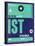 IST Istanbul Luggage Tag 1-NaxArt-Stretched Canvas