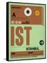 IST Istanbul Luggage Tag 2-NaxArt-Framed Stretched Canvas