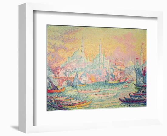 Istanbul, 1907-Paul Signac-Framed Giclee Print