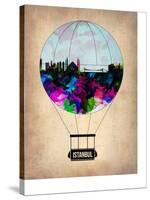 Istanbul Air Balloon-NaxArt-Stretched Canvas