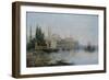 Istanbul as Seen from the Bosphorus, Second Half of the 19th C-null-Framed Giclee Print